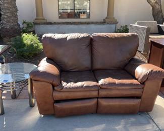Leather couch $30 obo