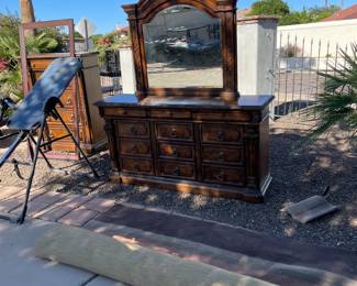 Large dresser with mirror $50 obo
Inversion table $10