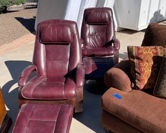 Leather chairs $50 each