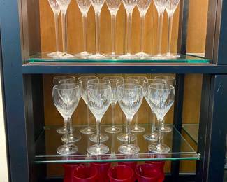 Waterford Crystal wine and champagne glasses