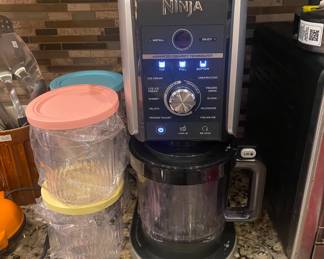 Ninja Ice cream makers with 6 canisters
