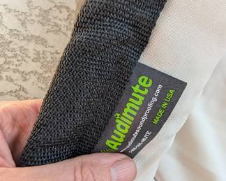 Audimute Sound Absorption & Noise Barrier Blanket — 8'x4'