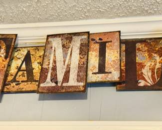 FAMILY wall art