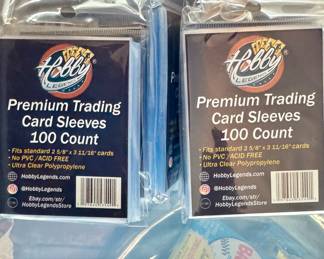 New empty trading sleeves