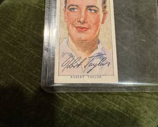ROBERT TAYLOR 1938 Player Film Stars 3rd Series #46 Cigarette Card