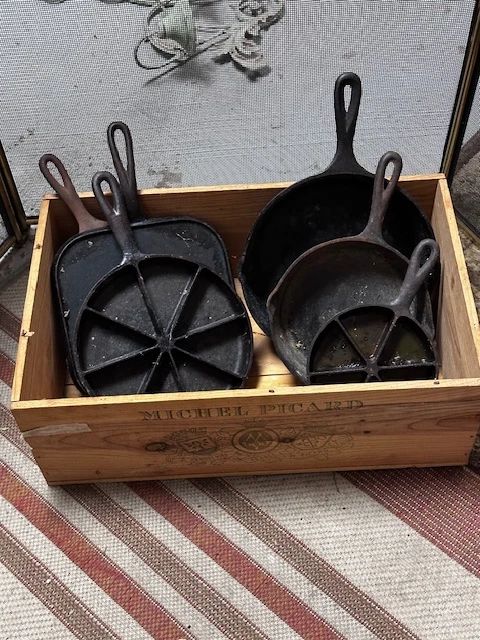 Cast iron skillets