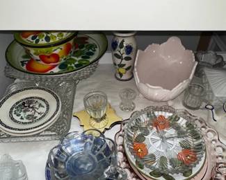 Antique/vintage glassware