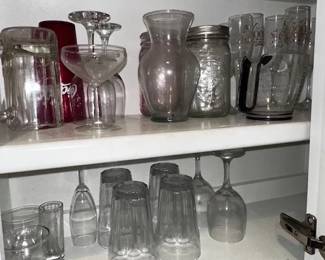 Antique/vintage glassware