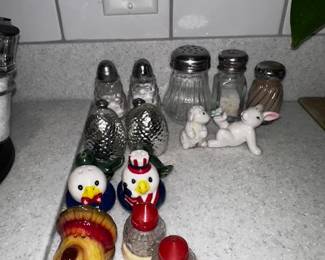 Salt and pepper shakers