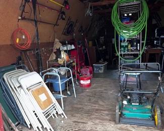 Large selection of outdoor tools and misc. items