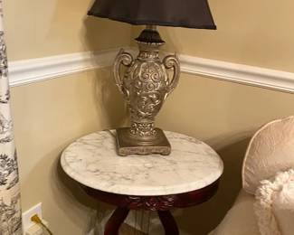 Round Marble Top Table