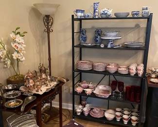 Johnston Brothers Red and White China