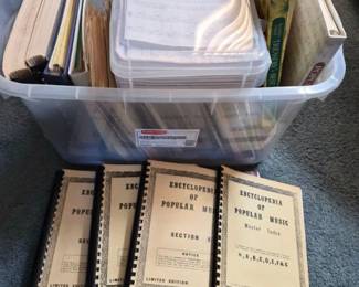 42 ToteFullofVintageSheetMusicWaltzesClassicsFavorites