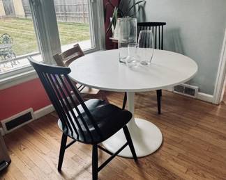 kitchen table, two chairs