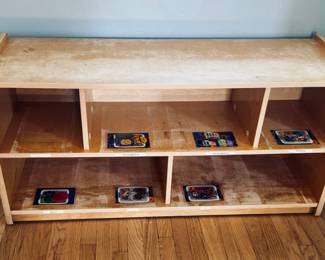 wood storage cube/box