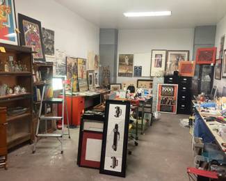 Lots of great pieces, desks and tables.