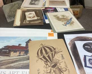 Misc posters. 
To vintage art fair posters.