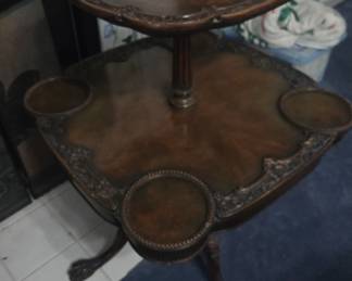 Chippendale chair table