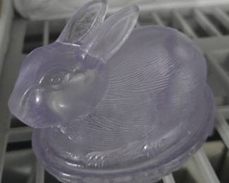Rabbit candy container
