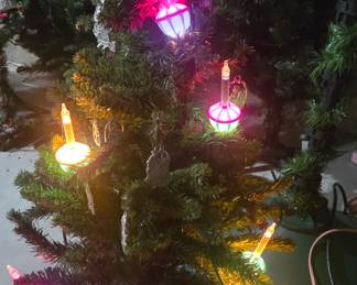 Bubble lights on a tree