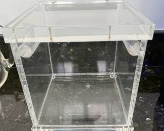 Lucite ice bucket