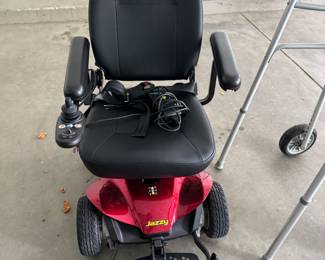 Jazzy motorized wheelchair