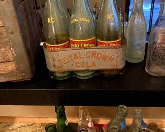 RC carrier w/ bottles