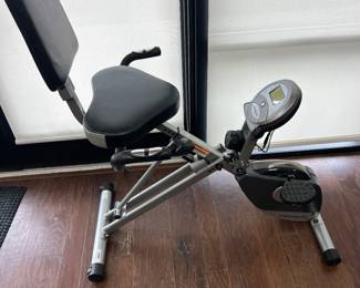 Foldable exercise bike