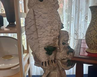 Large Owl Statue