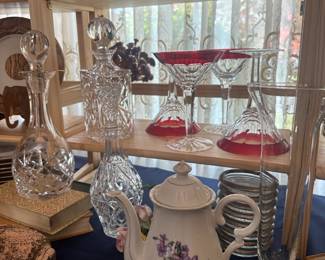 Decanters, Glassware