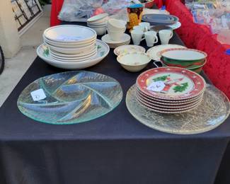 Lots of Dishes and Glasses