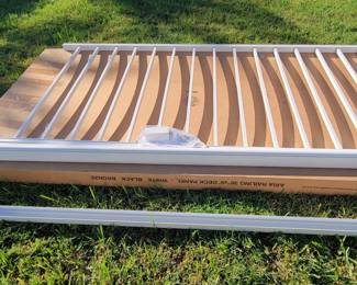 White Deck Rail-New