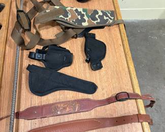 Holsters and gun misc