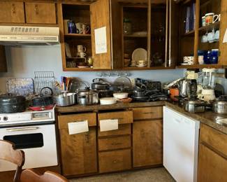 Pots, pans, mugs, a blender, and more!