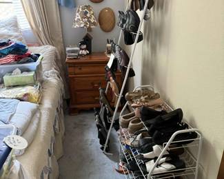 Look in all rooms for shoes!