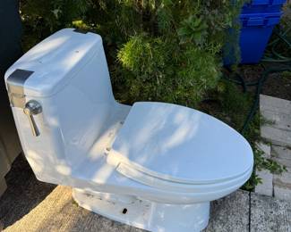 Yep, that’s right! We even have a toilet for sale! 