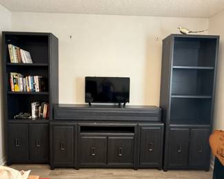 4 piece entertainment center; as is (some signs of wear, priced to sell!)