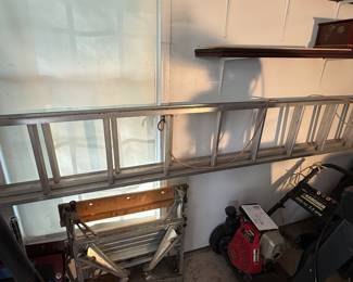 Twenty eight foot extension ladder, like new