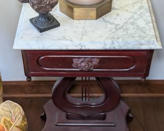Victorian Marble Top Table