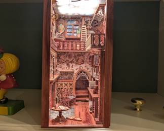 Handcrafted Book Nook