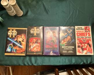 Star Wars II DVD, Star Wars I VHS