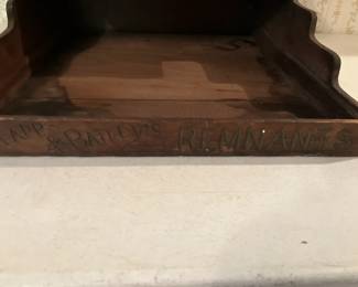 Clapp and Bailey Remnant box