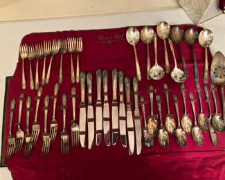 Silverplate silverware