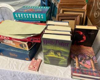 Harry Potter hard cover. 