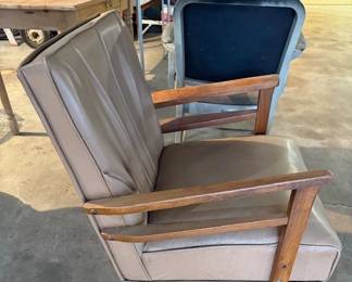 MCM Faux leather rocker. 