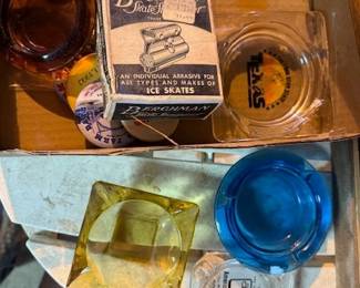 MCM ashtrays. Advertising. 