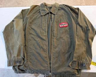 Vintage Texaco Gas station jacket. Just the right patina. 