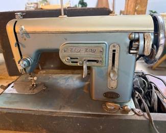Zig Zag sewing machine. 