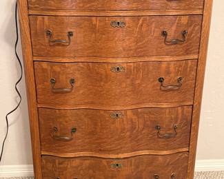 Oak Dresser w/Mirror