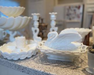 Milk Glass Collection